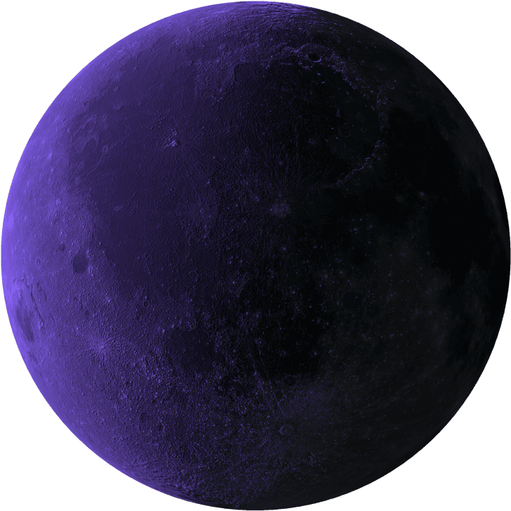 Lua roxa